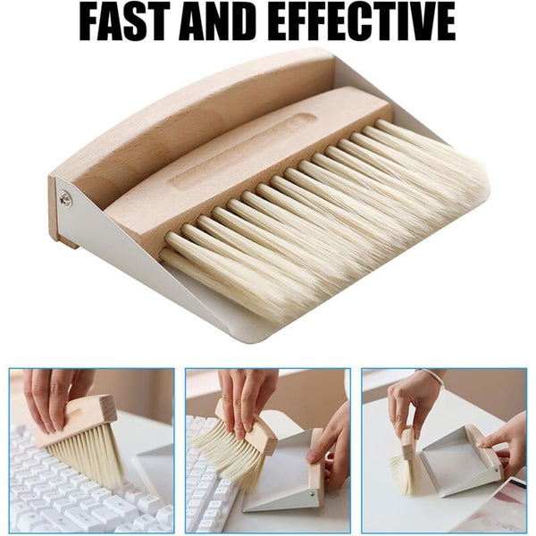 Mini Dustpan And Brush Set For Table Cleaning Mop & Broom Accessories