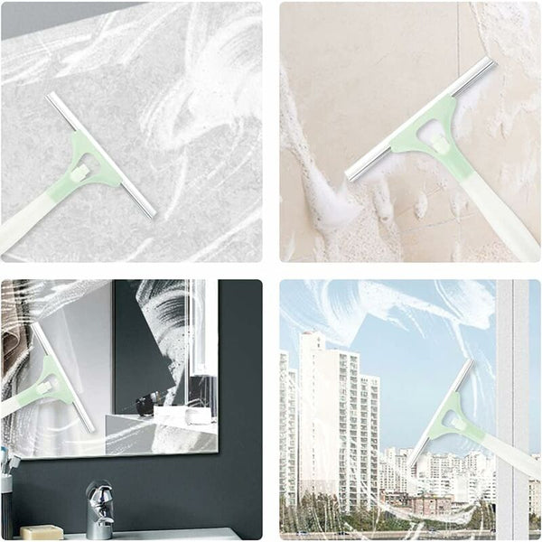 Green Car Cleaning Squeegee For Interior And Exterior Squeegees & Window Cleaning