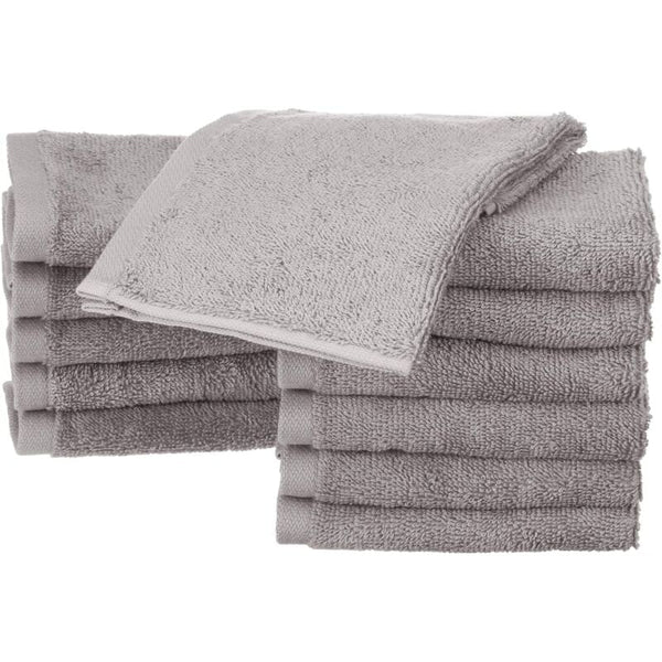 12 Pcs Set Small Cotton Grey Napkins