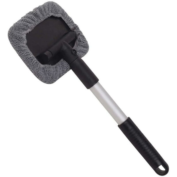Windshield Cleaning Brush Car Window Wash With Extendable Handle Microfiber Pad 180 Degree Rotation Defogger Other Automotive Care Supplies