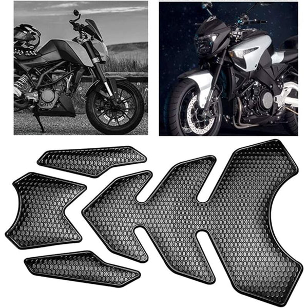 Tank Pad Motorcycle Carbon Fiber Protector Sport Sticker Protective 3D Gas Decals & Stickers
