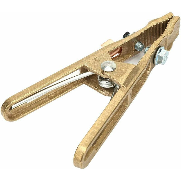 Welding Ground Clamp 260A Heavy Duty Brass Jaw Earth For Welder Station Clamps & Vices