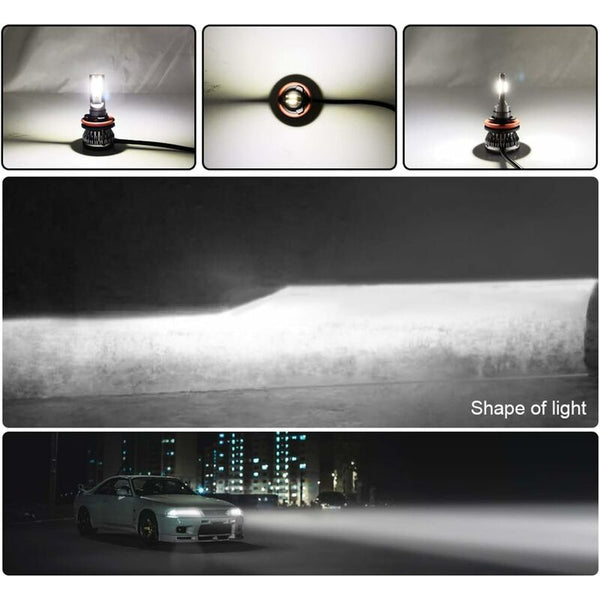 H7 Car Headlight Mini Led Lamp Bulbs Kit 6000K 2 Pcs Led Car Lights