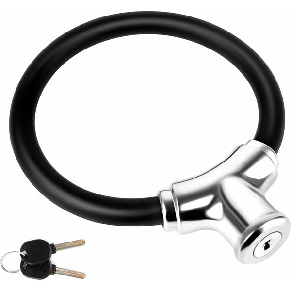 Bicycle Lock Zinc Alloy Bike Universal Portable High Security Anti Theft Cable Mount Mtb Scooter Locks & Security