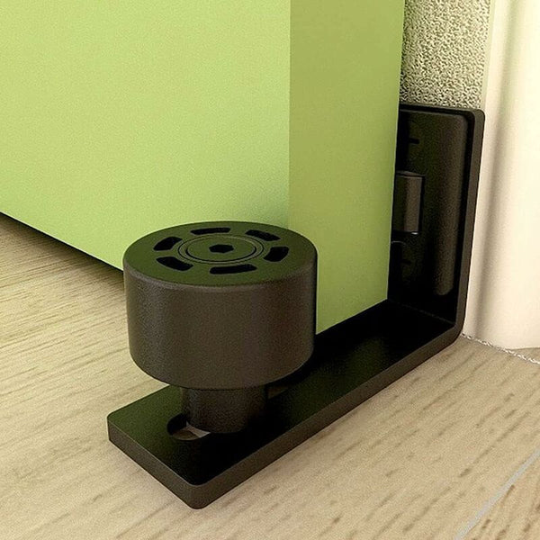1 Pair Floor Guide For Sliding Gate Door Rail 2 Doors (No Groove On Drilling) Sliding Door Hardware