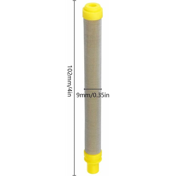 5 Pcs 100 Mesh Filters For Wagner Airless Paint Spray Guns Stainless Steel Elements Paint Sprayers