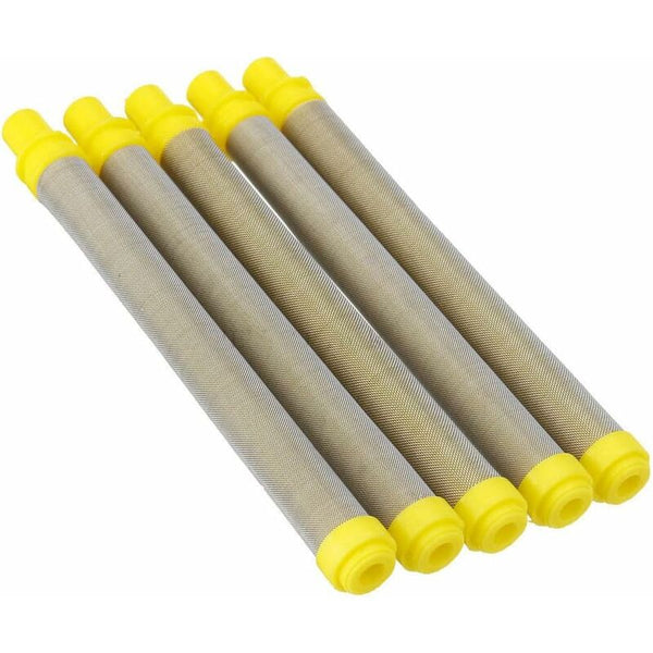 5 Pcs 100 Mesh Filters For Wagner Airless Paint Spray Guns Stainless Steel Elements Paint Sprayers