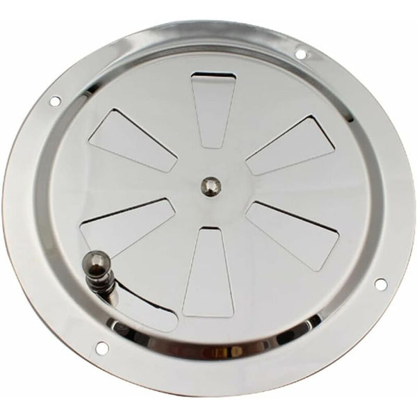 Round Ventilation Grille Adjustable Air Stainless Steel Inlet And Exhaust 125Mm Exhaust Fans & Ventilators