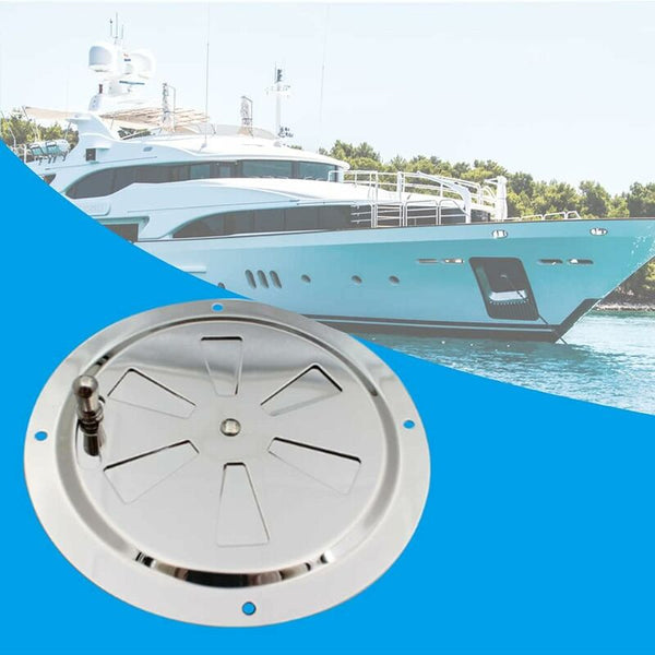 Round Ventilation Grille Adjustable Air Stainless Steel Inlet And Exhaust 125Mm Exhaust Fans & Ventilators