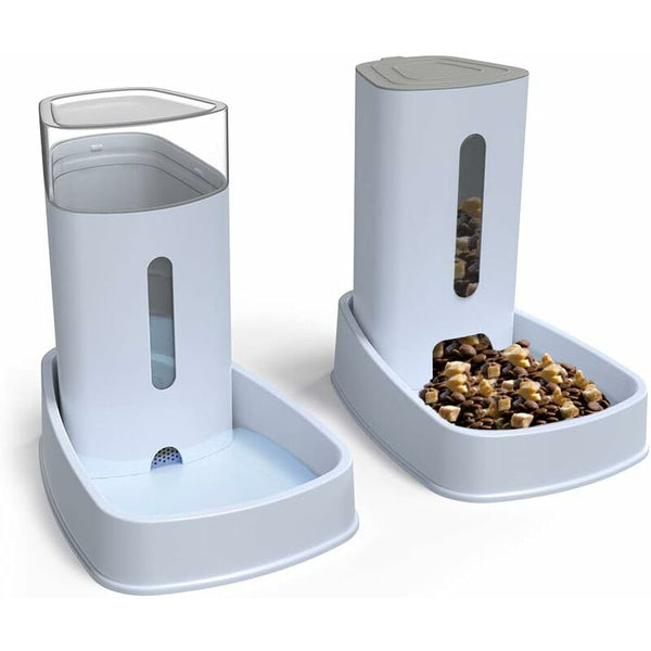 Automatic Water/Dog Feeder Fountain 3.8L X 2 Pieces Dog/Cat/Dog Food Feeders And Waterers Accessories Cat/Dog/Pet Dishes Feeders & Fountains