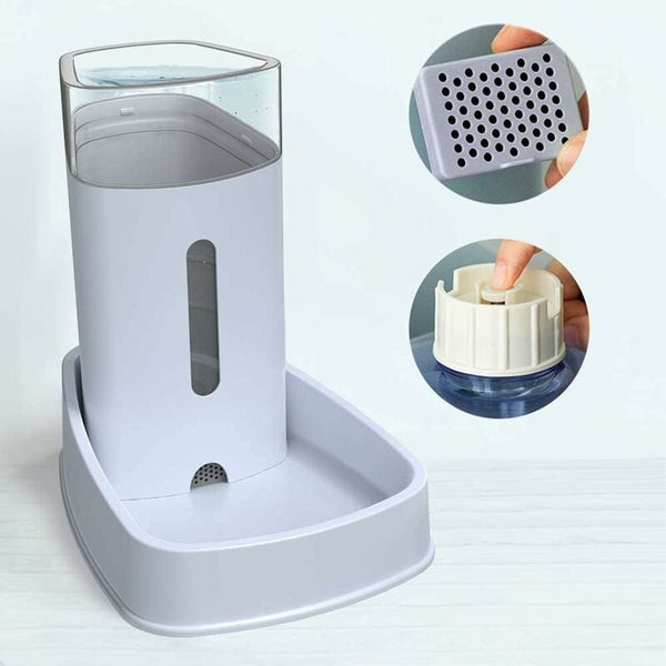 Automatic Water/Dog Feeder Fountain 3.8L X 2 Pieces Dog/Cat/Dog Food Feeders And Waterers Accessories Cat/Dog/Pet Dishes Feeders & Fountains