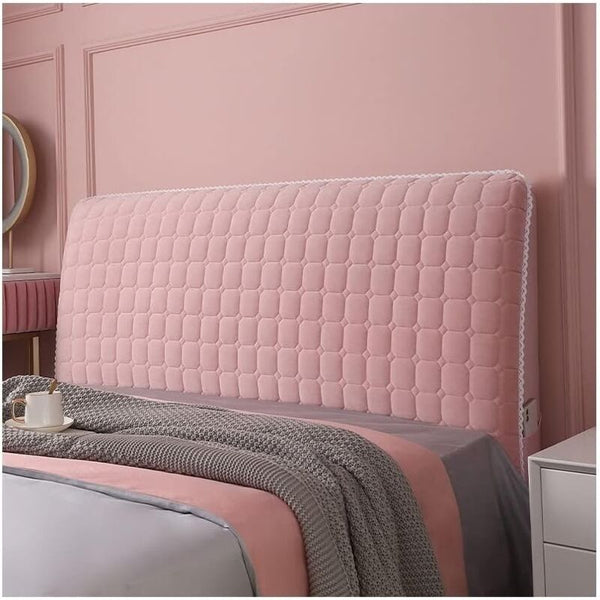 Headboard Cover 160Cm Protector With Stretch Side Washable Dustproof Thickened Headboards & Footboards