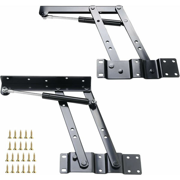 2 Pcs Lift Up Coffee Table Hinge Heavy Duty Mechanism Spring For Coffee Tables