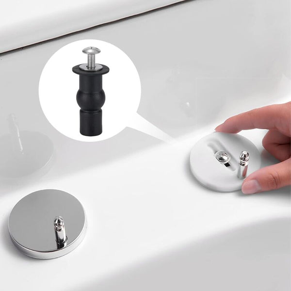Toilet Seat Fixing Hinge Screws For General Seats 4Pcs Black Toilet Seats