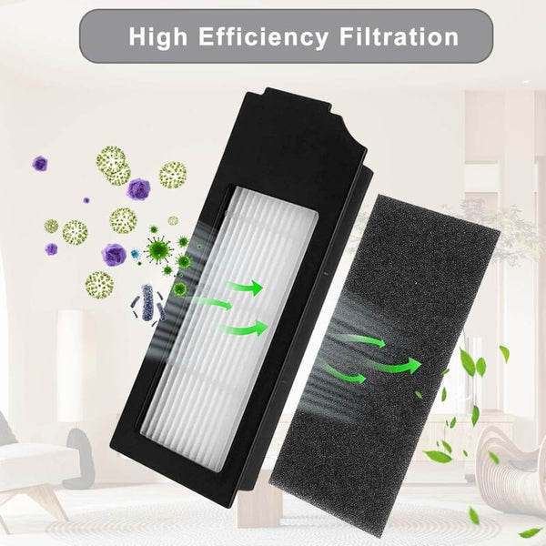 Filter Brush Cloth Replacement Accessories Set For Ecovacs Deebot T20 Omni T10 X1 Turbo Plus Vacuum Cleaner Parts