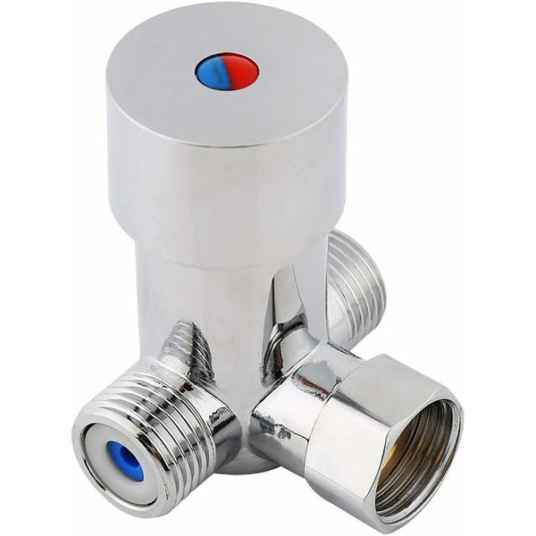 3 Way Mixer Tap Water Temperature Control For Automatic Faucet In Bathroom Connectors Valves & Accessories
