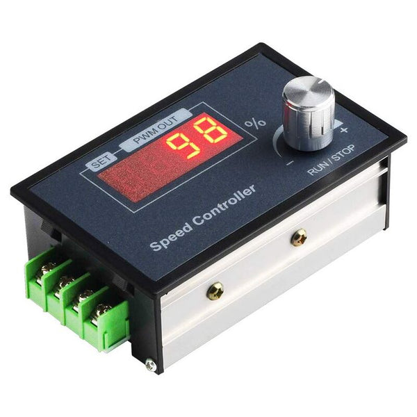 Pwm Dc Motor Speed Controller Pwm) 6 60V 12V 24V 36V 48V 30A Adjustable Regulator With Rotary Knob Switches & Controls