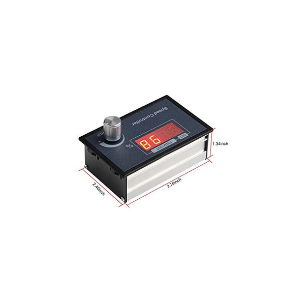 Pwm Dc Motor Speed Controller Pwm) 6 60V 12V 24V 36V 48V 30A Adjustable Regulator With Rotary Knob Switches & Controls