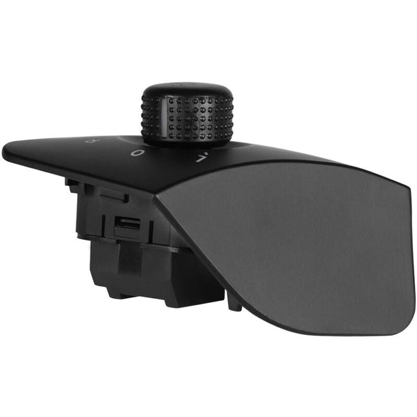 Exterior Side Mirror Adjustment Switch Button Pearl Replacement For Ibiza 2009 2015 6J1959565 Black Mirrors