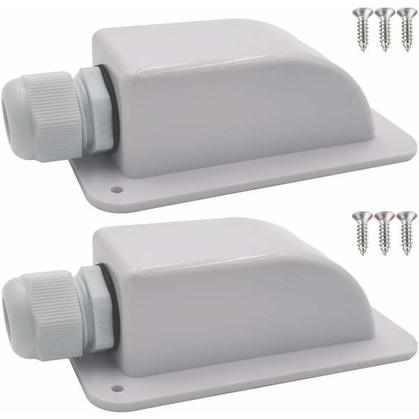 Waterproof Solar Cable Entry Gland Single For All Types From 6Mma To 12Mma Panels White Solar Panels & Kits