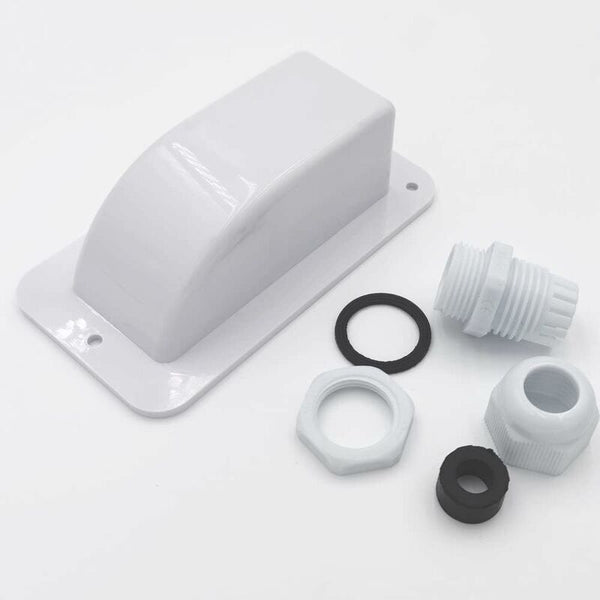 Waterproof Solar Cable Entry Gland Single For All Types From 6Mma To 12Mma Panels White Solar Panels & Kits