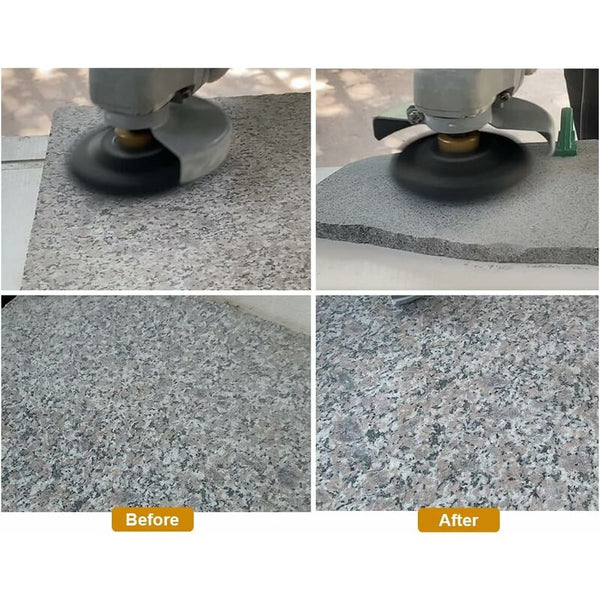 7 Pcs Diamond Polishing Disc 4"/100Mm Dry Pads For Marble Granite Stone Concrete (50) Mitts Bonnets & Buffing Pads