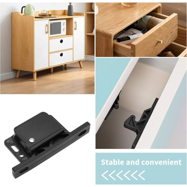 2 Pcs Cabinet Door Catches With 8 Screws For Rv Caravan Latches Accessories Cabinets Sliding Doors Kitchen Cabinet Doors And Fronts