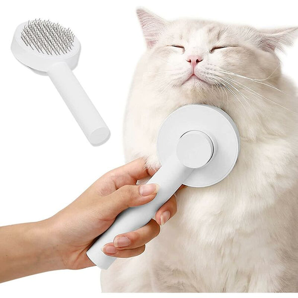 Cat Brush Self Cleaning Pet Hair Dog And Grooming Comb For Anti Hair Pets Dog Grooming