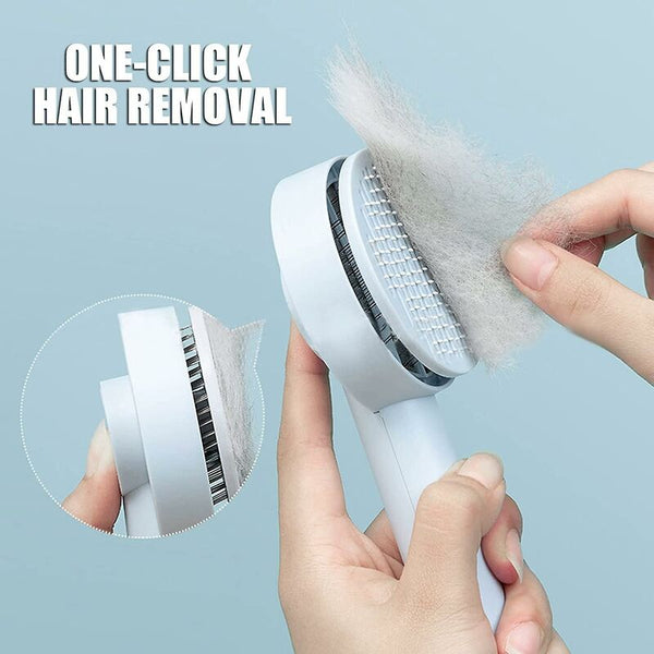 Cat Brush Self Cleaning Pet Hair Dog And Grooming Comb For Anti Hair Pets Dog Grooming