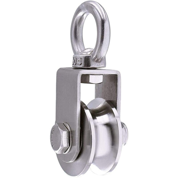 304 Stainless Steel Rope Pulley Block Max Load 200Kg Other Automotive Care Supplies