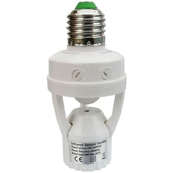 Pir Motion Sensor Light Bulbs With E27 Base For Indoor Use Time And Setting Smart Light Bulbs