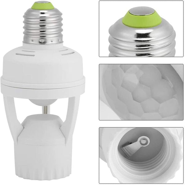 Pir Motion Sensor Light Bulbs With E27 Base For Indoor Use Time And Setting Smart Light Bulbs