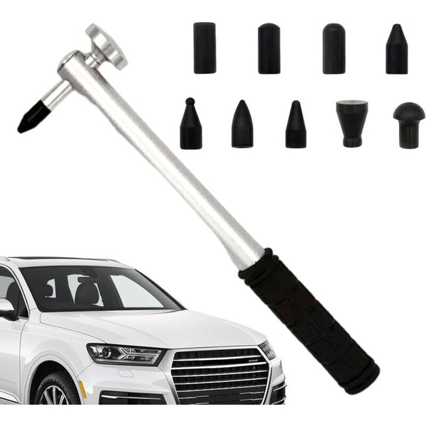 Car Dent Repair Tool Strong Hammer Tap Down With 9 Heads Portable Hand Tools Kit Puller For Dent Repair Kits & Tools