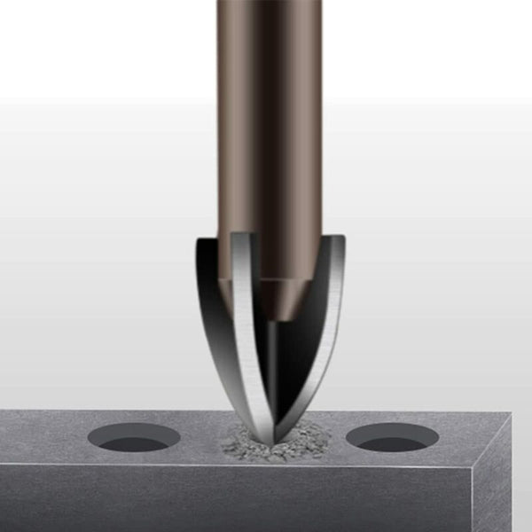 5 Pcs Triangle Drill Bit Set Carbide Tile Bits Efficient Universal Drilling Tool For Glass Concrete Drill Bits