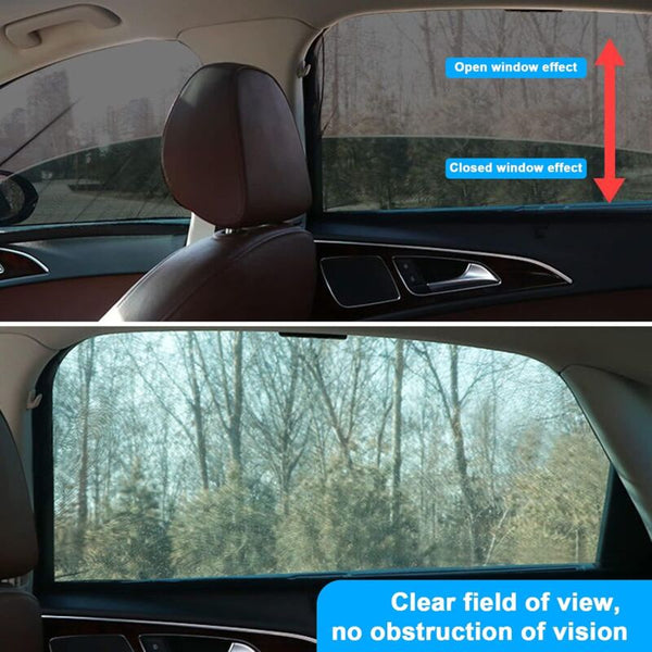 Car Sun Shade For Baby 2 Pack Kids And Pets Block Uv Rays Anti Mosquito Net Universal Size Other Car Interior