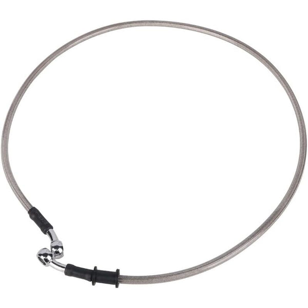 Motorcycle Brake Hose 120Cm Hydraulic Clutch Aviation For Pit Bike Dirt Enduro Motocross Atv Quad Silver Other Motorcycle Parts