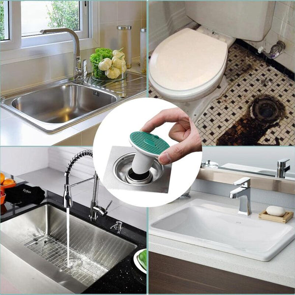 Bathroom Sink Drain Strainer Anti Odor Bathtub Stopper Floor Water Deodorant Drain Stoppers & Strainers