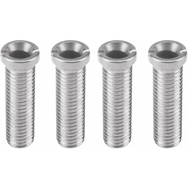 4X M12 45Mm Stainless Steel Sink Basket Screws For Strainer Plugs Silver Drain Stoppers & Strainers