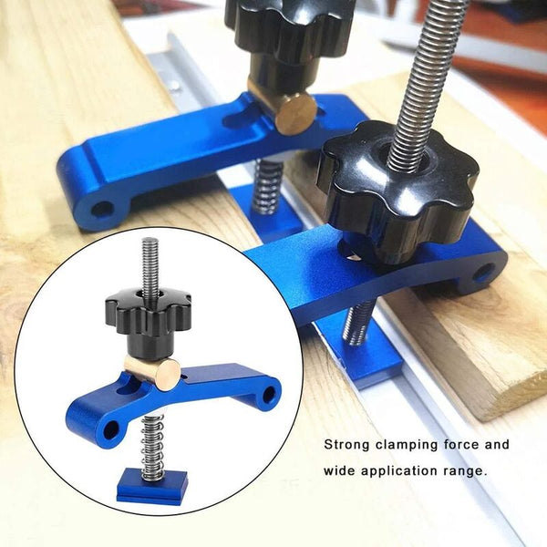 Metal T Clamps Multi Purpose Aluminum Alloy Slot Woodworking Tool Set Terminal Block Carpentry Other Hand Tools