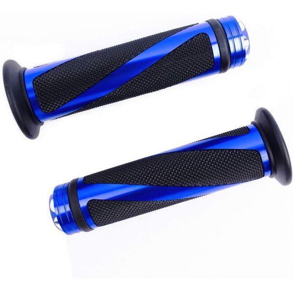 2 Pcs Motorcycle Handlebar Grips 22Mm 7/8" Rubber Anti Slip Universal For Scooter Quad Cruiser Off Road Other Motorcycle Accessories