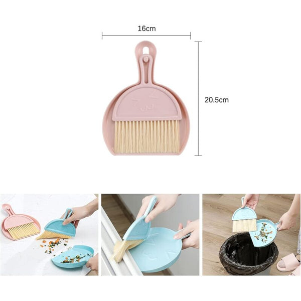 Mini Dustpan And Brush Multifunction Table Broom Design Set Plastic Dusters
