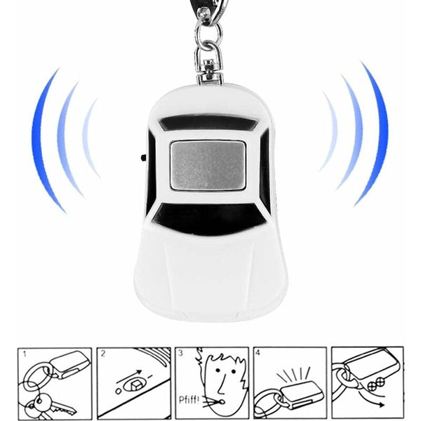 Key Finder With Led Flashlight For Keys Dogs Cats Wallets Voice Control Keychains Gps