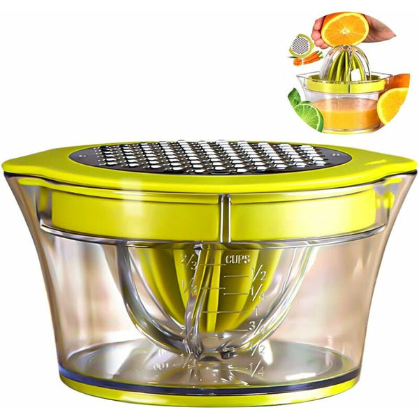 Multifunction Manual Juicer 4 In 1 Citrus For Oranges Lemons Fruits With Reamer Engraved Manual Juicers
