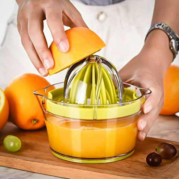 Multifunction Manual Juicer 4 In 1 Citrus For Oranges Lemons Fruits With Reamer Engraved Manual Juicers