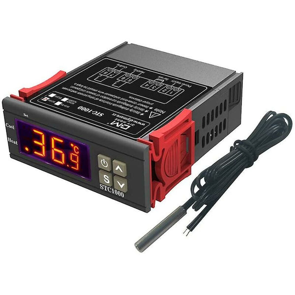 Stc 1000 Digital Thermostat 12V 10A Temperature Controller With Ntc Probe Other Test & Measurement