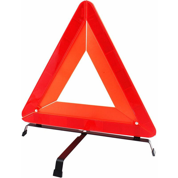 Red Car Emergency Reflective Triangle Foldable Triangular Warning Sign For Cars Other Car Interior