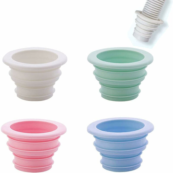 4 Pcs Deodorizing Drain Seals Sewer Plug Rings For Washing Machine Kitchen Cleaning Tools Washing Machines