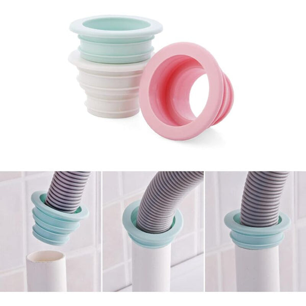 4 Pcs Deodorizing Drain Seals Sewer Plug Rings For Washing Machine Kitchen Cleaning Tools Washing Machines