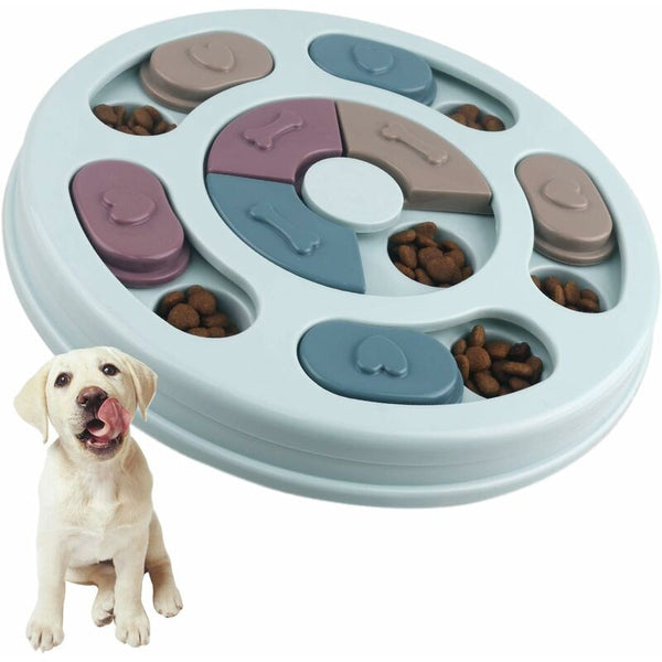 Smart Slow Down Eating Non Slip Intelligence Puzzle For Dogs Puppy And Cats Dog Toys