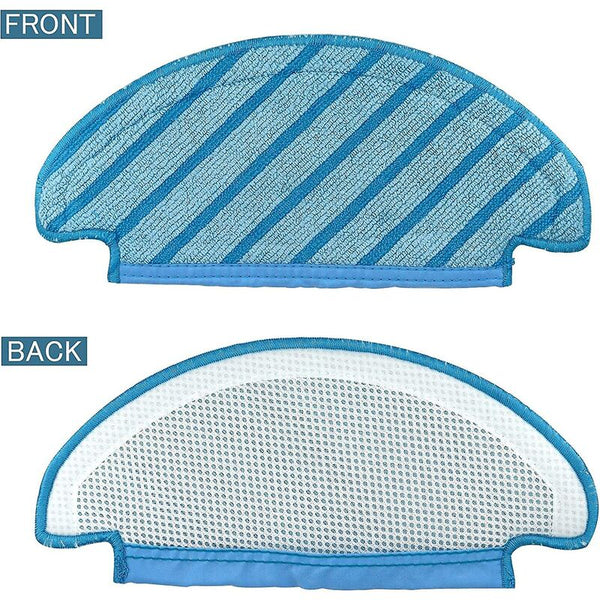 10 Pcs Washable Cloth Mop Pads Robot Vacuum Cleaner Replacement Parts Vacuum Cleaner Parts